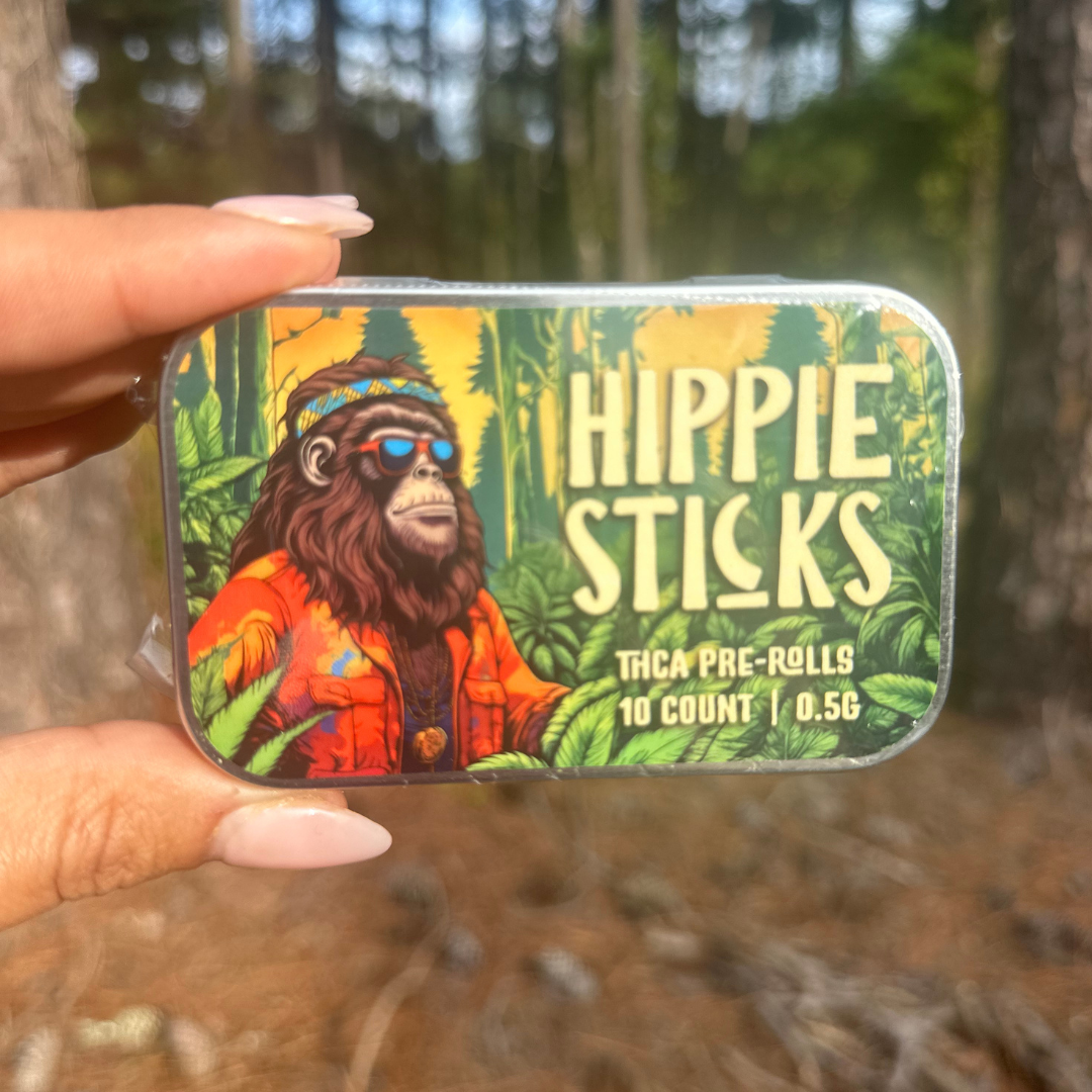 Hippie Sticks 0.5g Pre-Rolls (Hybrid Blend)